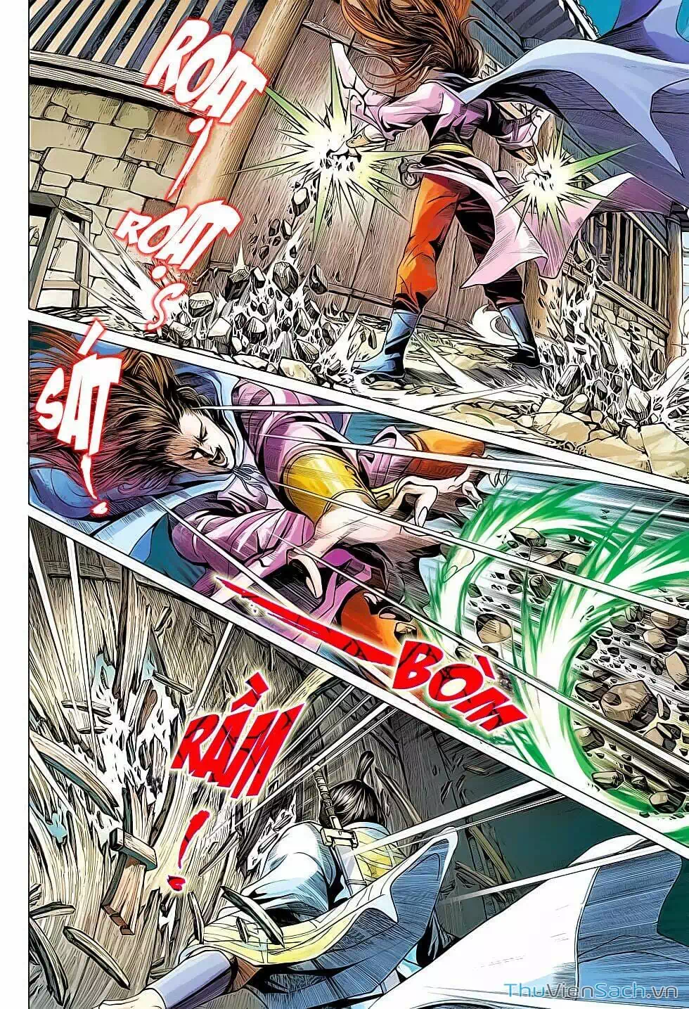 Truyện Tranh Anh Hùng Xạ Điêu - Manhua trang 4