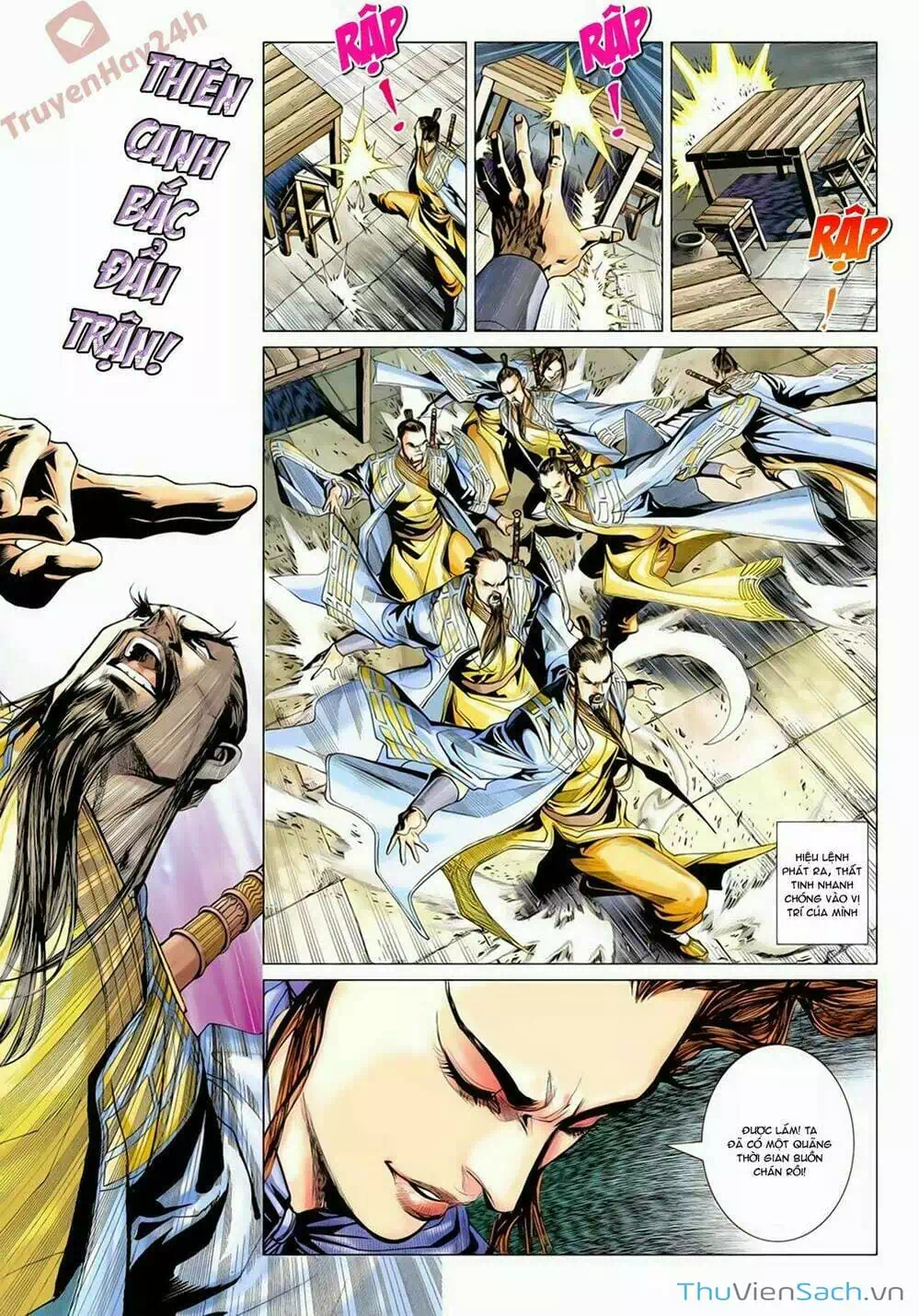 Truyện Tranh Anh Hùng Xạ Điêu - Manhua trang 4