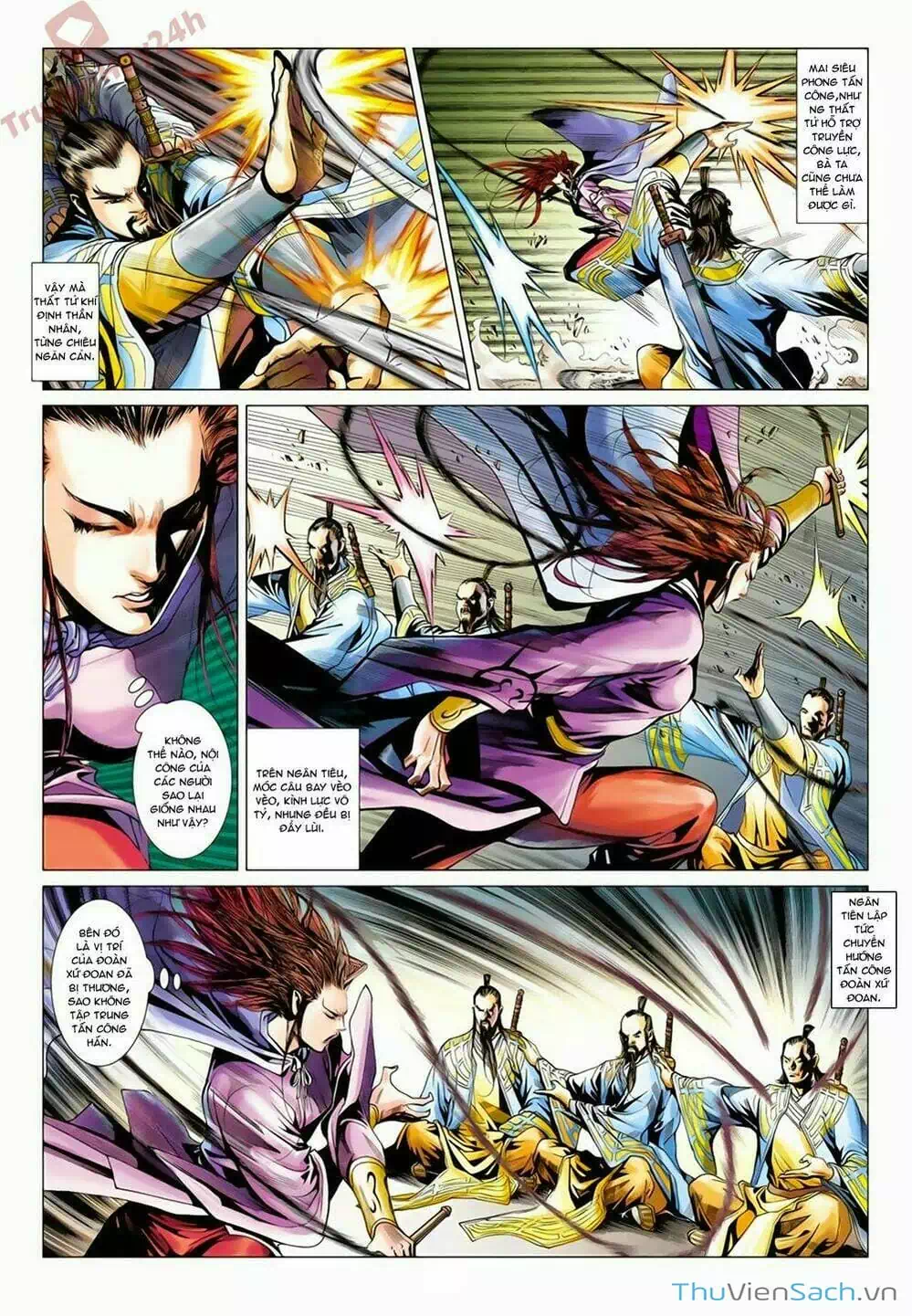 Truyện Tranh Anh Hùng Xạ Điêu - Manhua trang 4
