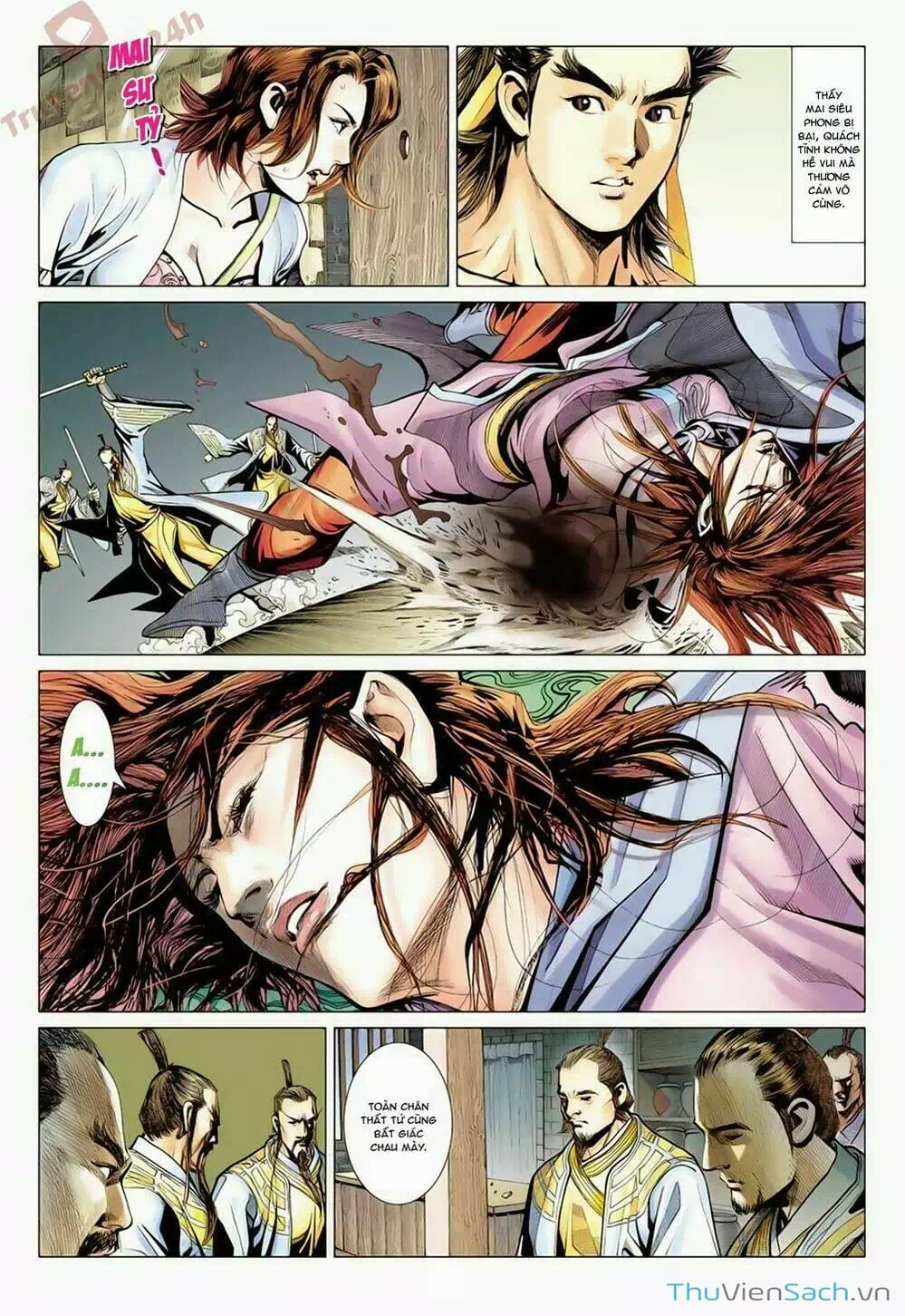 Truyện Tranh Anh Hùng Xạ Điêu - Manhua trang 4