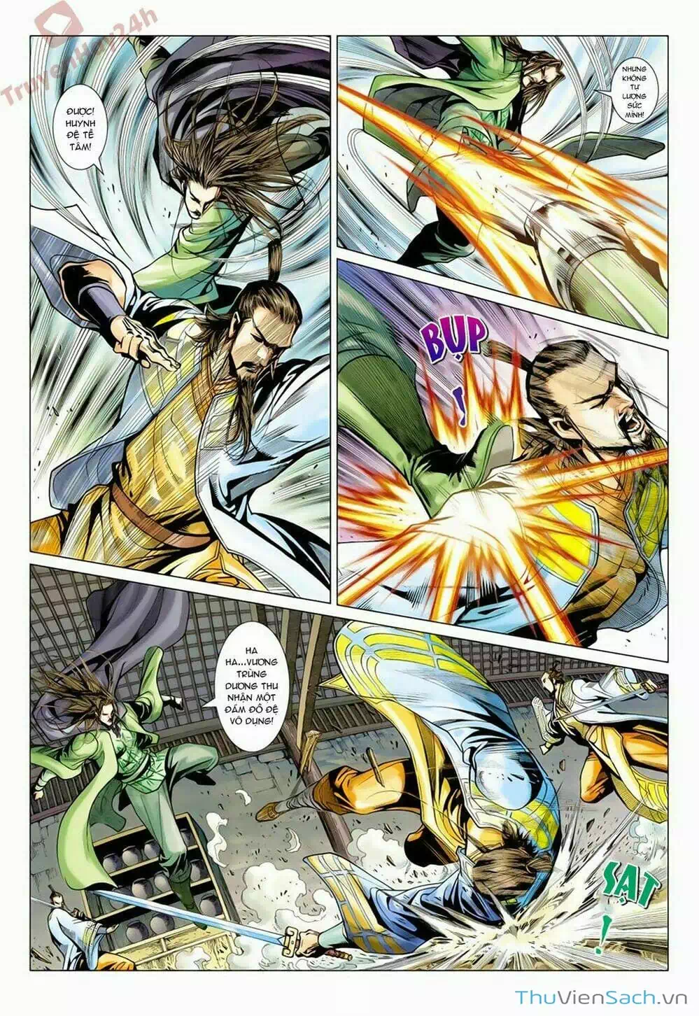 Truyện Tranh Anh Hùng Xạ Điêu - Manhua trang 4