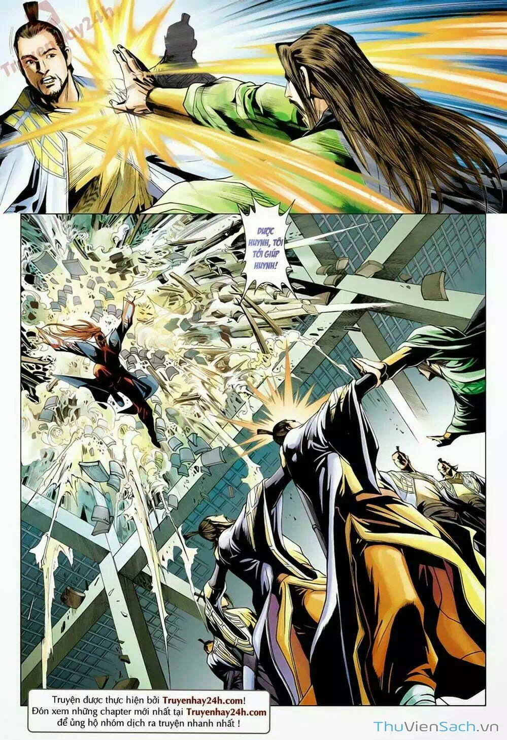 Truyện Tranh Anh Hùng Xạ Điêu - Manhua trang 4