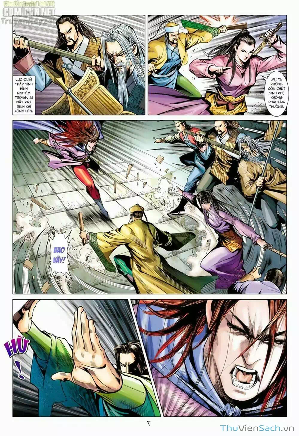 Truyện Tranh Anh Hùng Xạ Điêu - Manhua trang 4