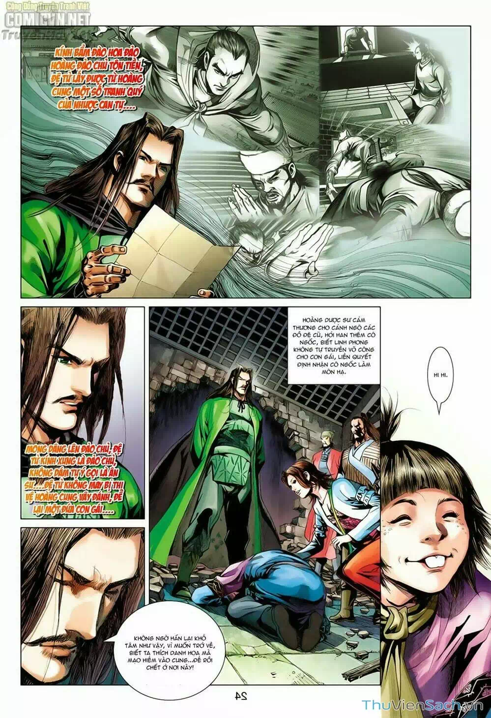 Truyện Tranh Anh Hùng Xạ Điêu - Manhua trang 4