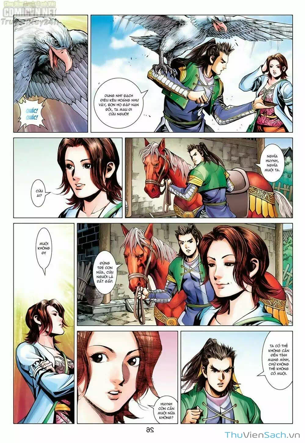 Truyện Tranh Anh Hùng Xạ Điêu - Manhua trang 4