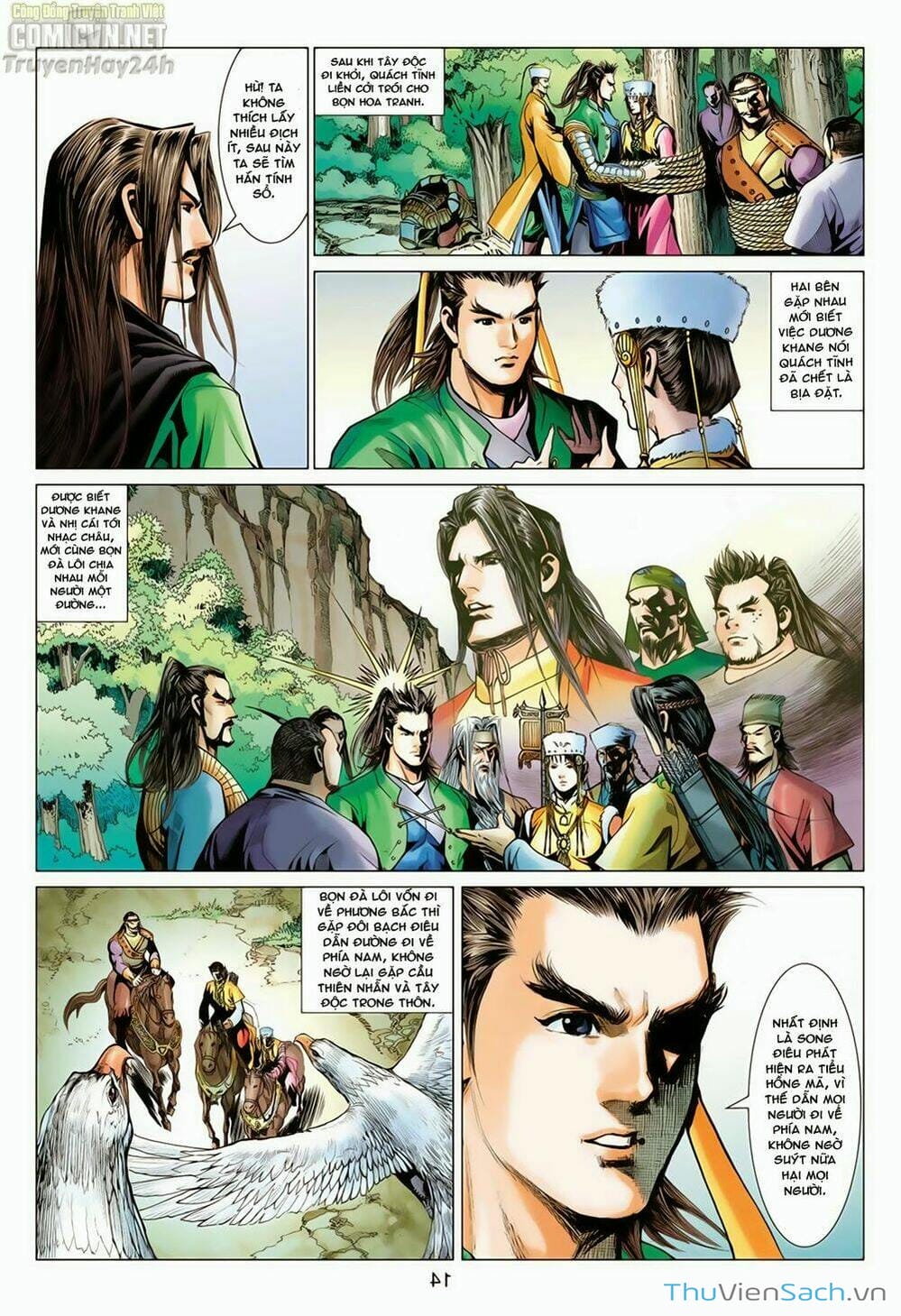 Truyện Tranh Anh Hùng Xạ Điêu - Manhua trang 4