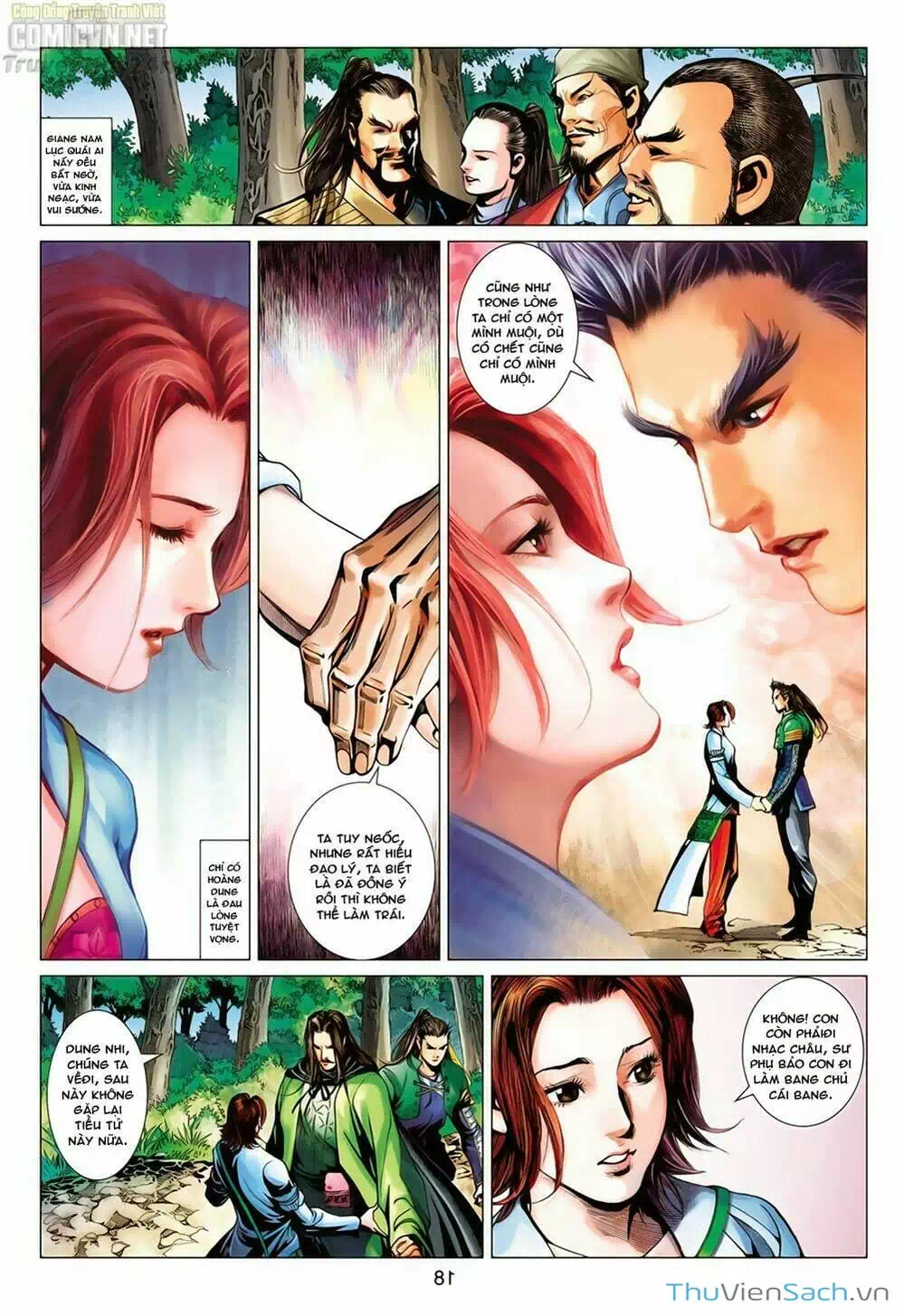 Truyện Tranh Anh Hùng Xạ Điêu - Manhua trang 4