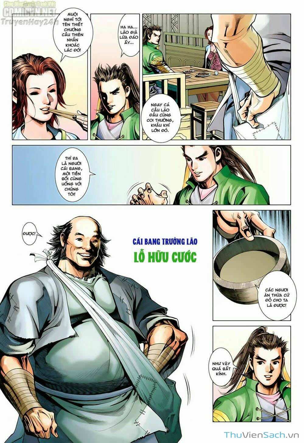 Truyện Tranh Anh Hùng Xạ Điêu - Manhua trang 4