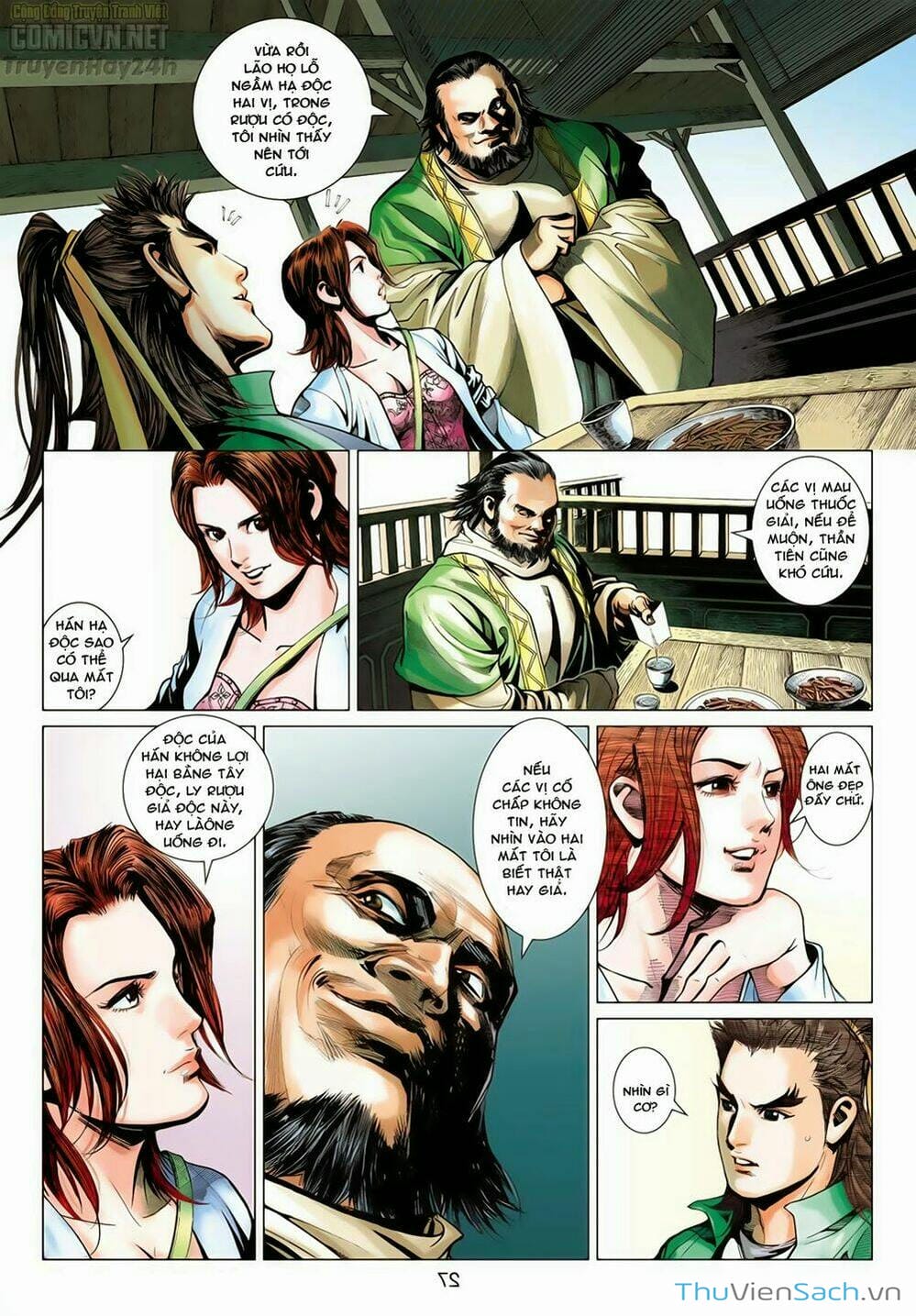 Truyện Tranh Anh Hùng Xạ Điêu - Manhua trang 4