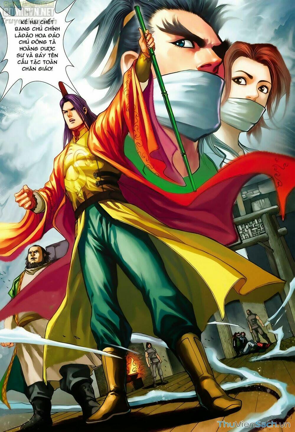 Truyện Tranh Anh Hùng Xạ Điêu - Manhua trang 4