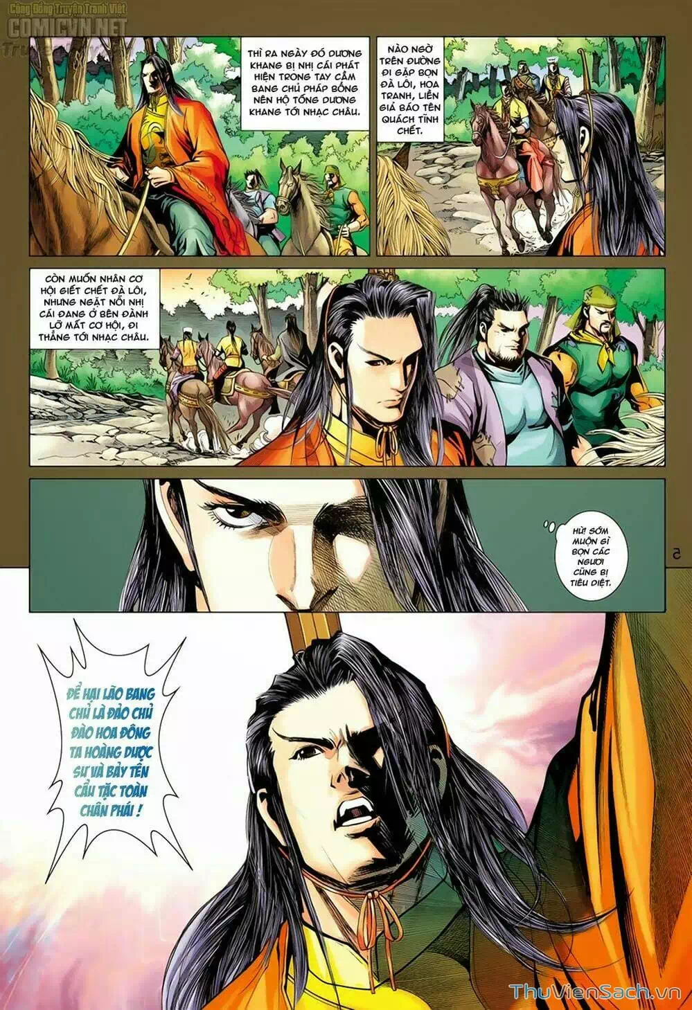 Truyện Tranh Anh Hùng Xạ Điêu - Manhua trang 4