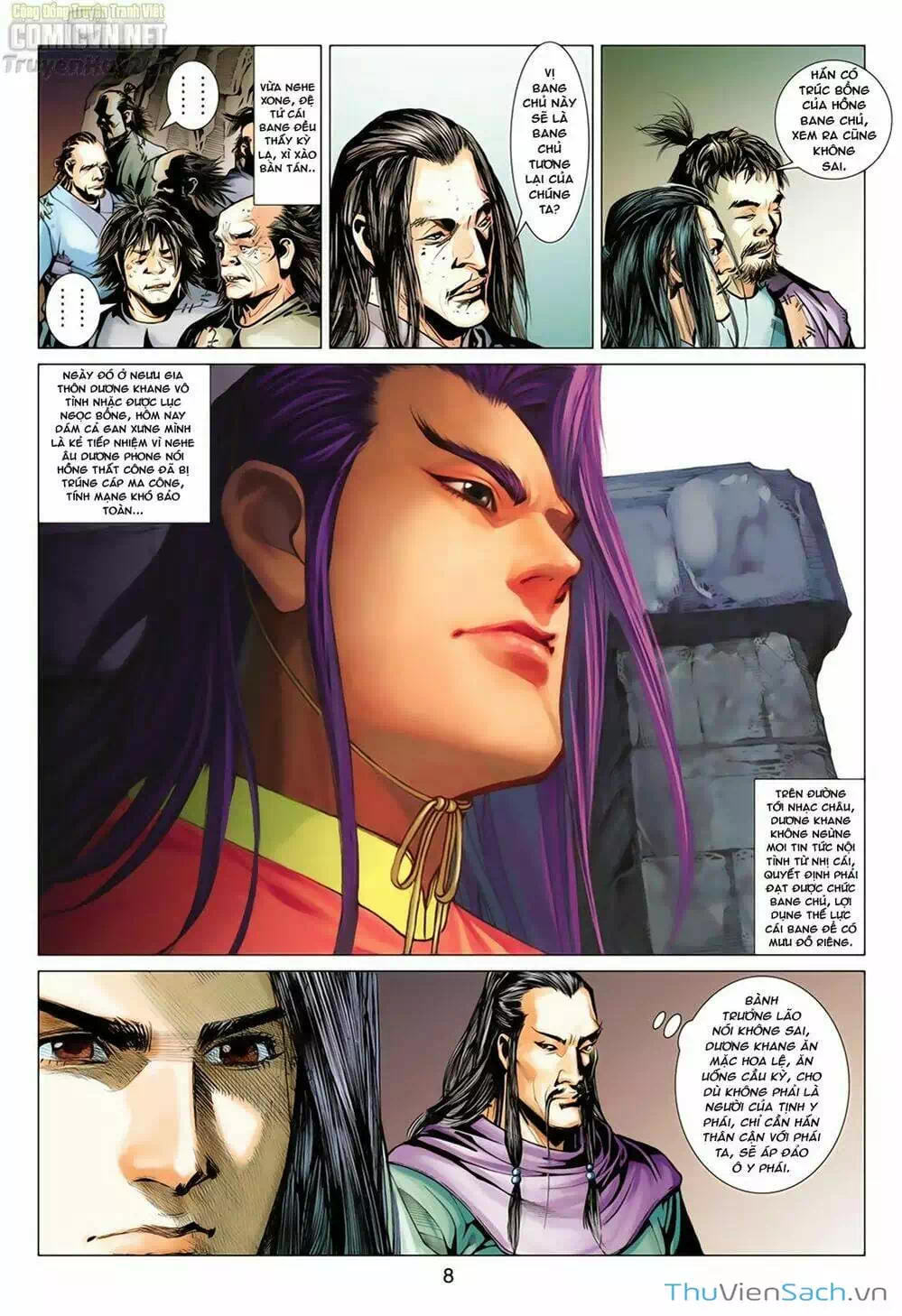 Truyện Tranh Anh Hùng Xạ Điêu - Manhua trang 4