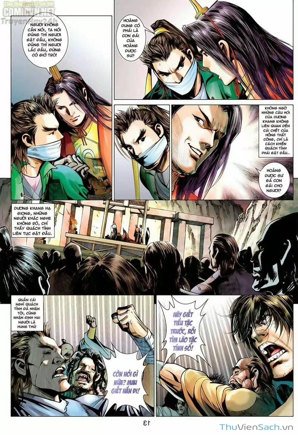 Truyện Tranh Anh Hùng Xạ Điêu - Manhua trang 4