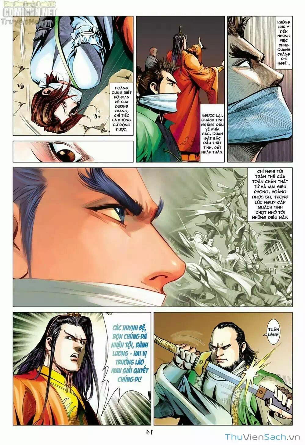 Truyện Tranh Anh Hùng Xạ Điêu - Manhua trang 4
