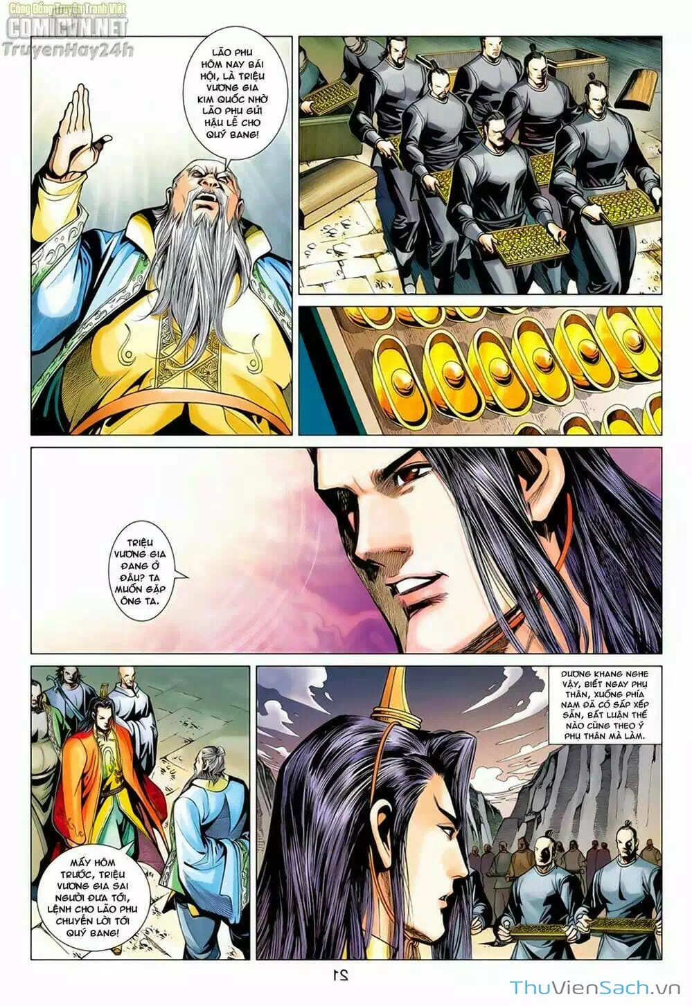 Truyện Tranh Anh Hùng Xạ Điêu - Manhua trang 4