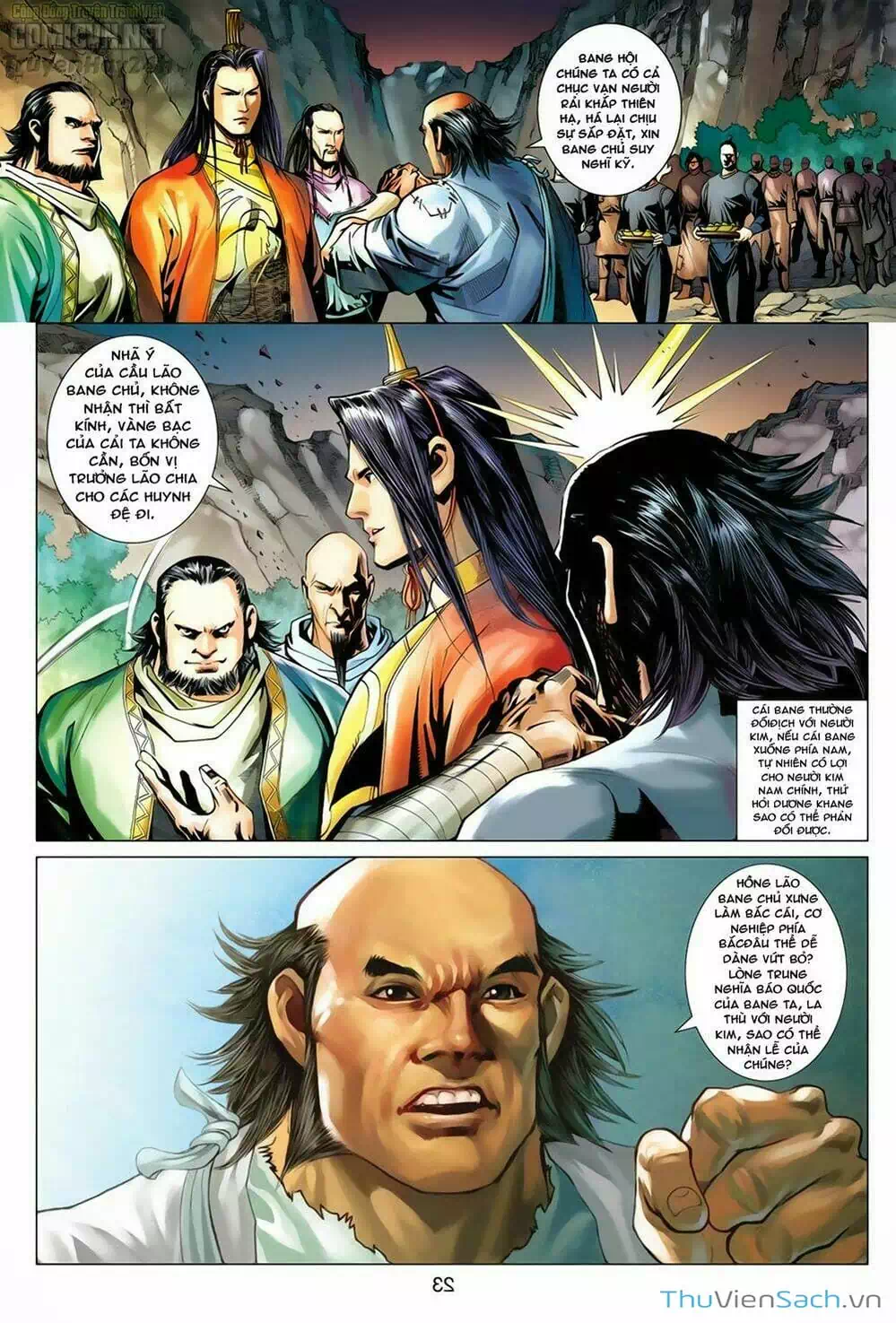 Truyện Tranh Anh Hùng Xạ Điêu - Manhua trang 4