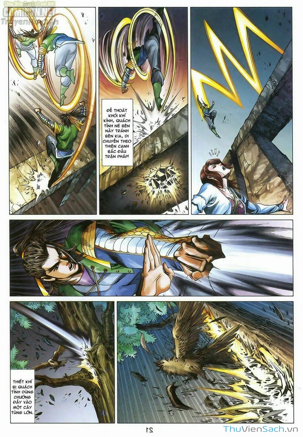 Truyện Tranh Anh Hùng Xạ Điêu - Manhua trang 4