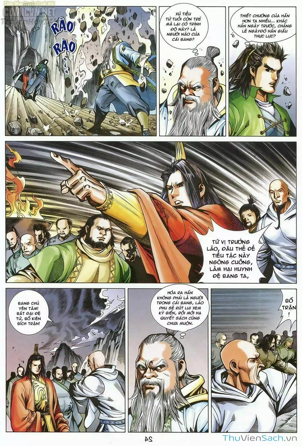 Truyện Tranh Anh Hùng Xạ Điêu - Manhua trang 4