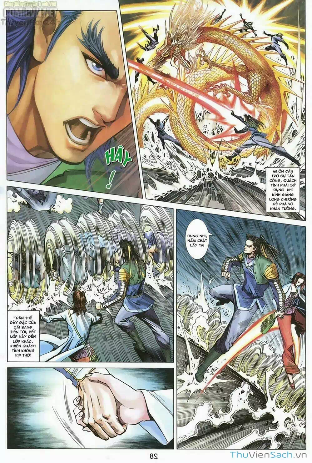 Truyện Tranh Anh Hùng Xạ Điêu - Manhua trang 4