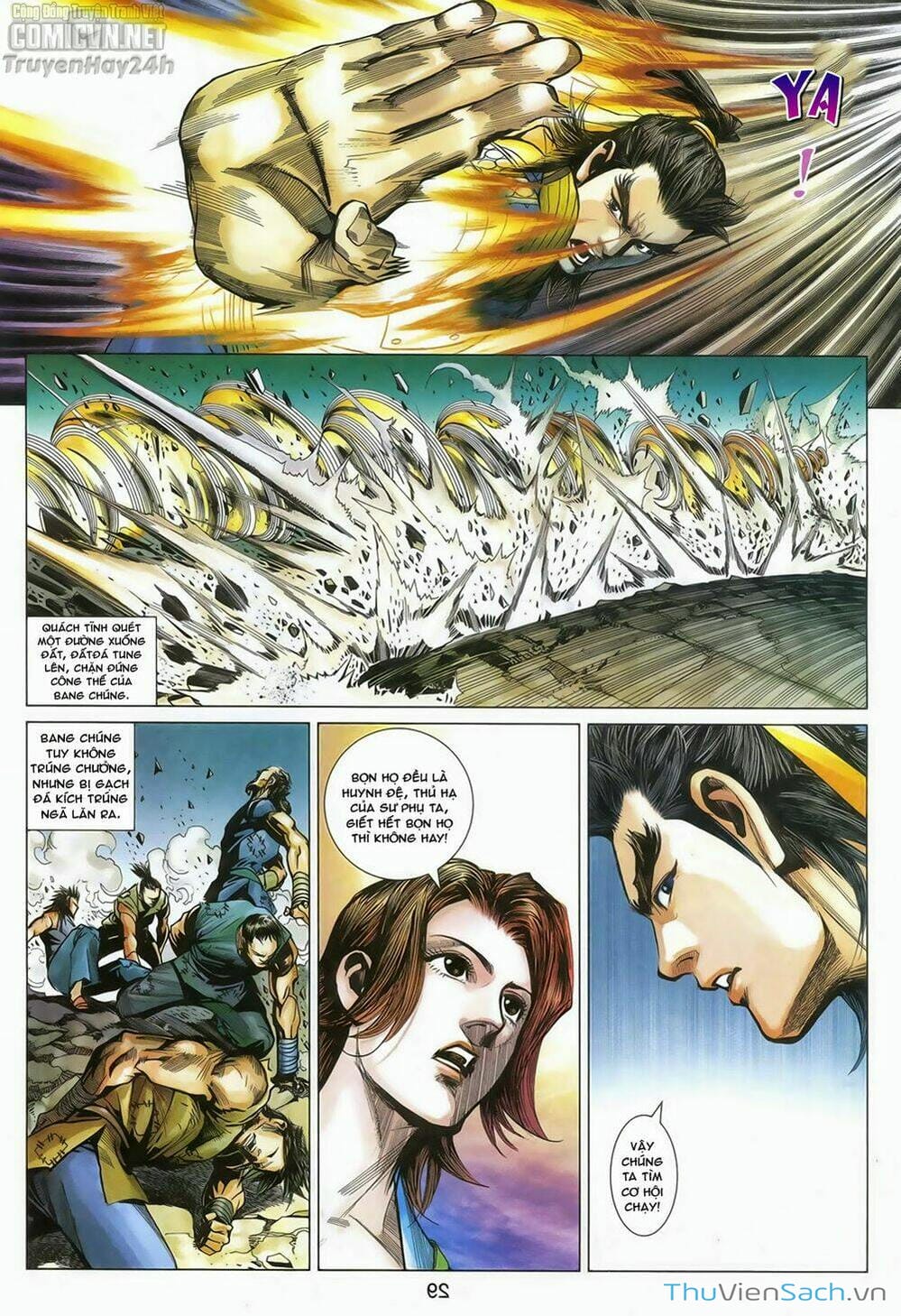 Truyện Tranh Anh Hùng Xạ Điêu - Manhua trang 4