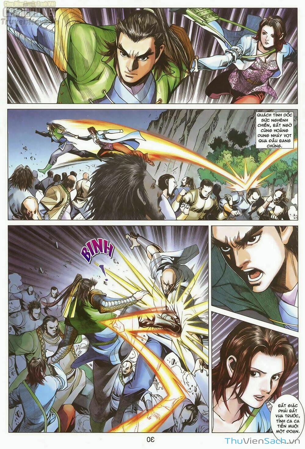 Truyện Tranh Anh Hùng Xạ Điêu - Manhua trang 4