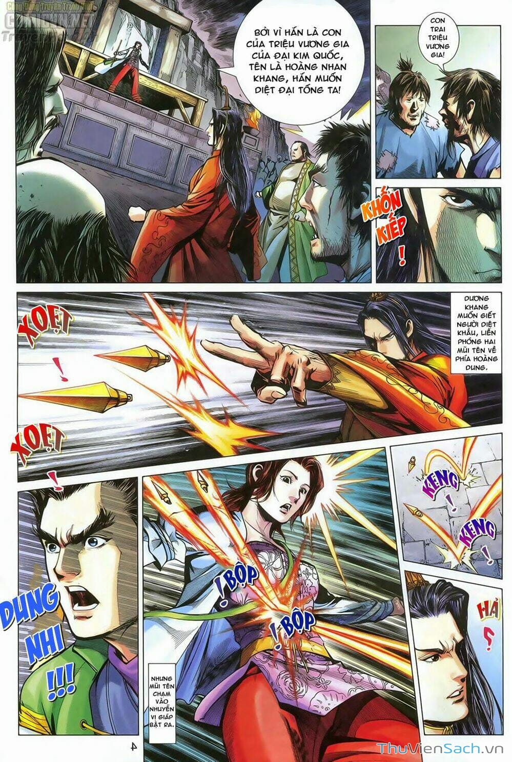 Truyện Tranh Anh Hùng Xạ Điêu - Manhua trang 4