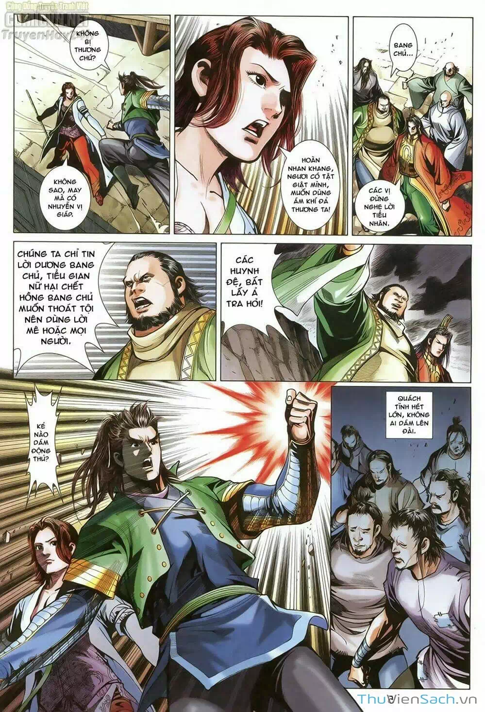 Truyện Tranh Anh Hùng Xạ Điêu - Manhua trang 4