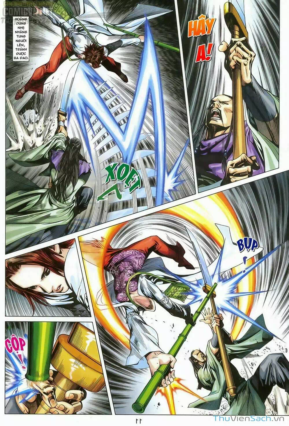 Truyện Tranh Anh Hùng Xạ Điêu - Manhua trang 4