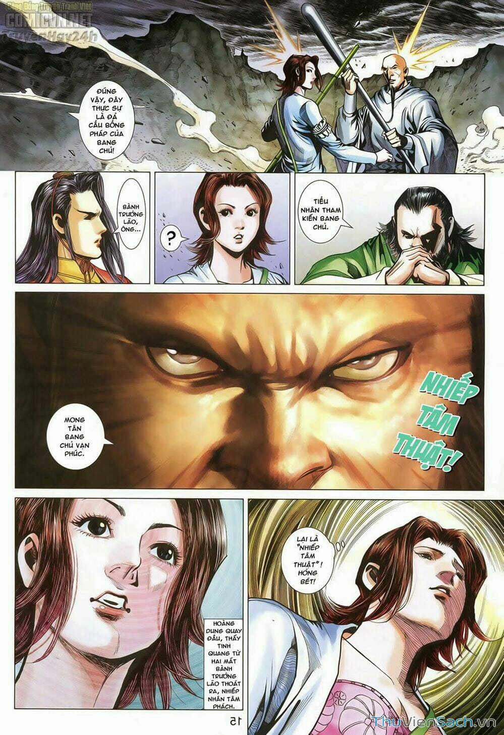 Truyện Tranh Anh Hùng Xạ Điêu - Manhua trang 4