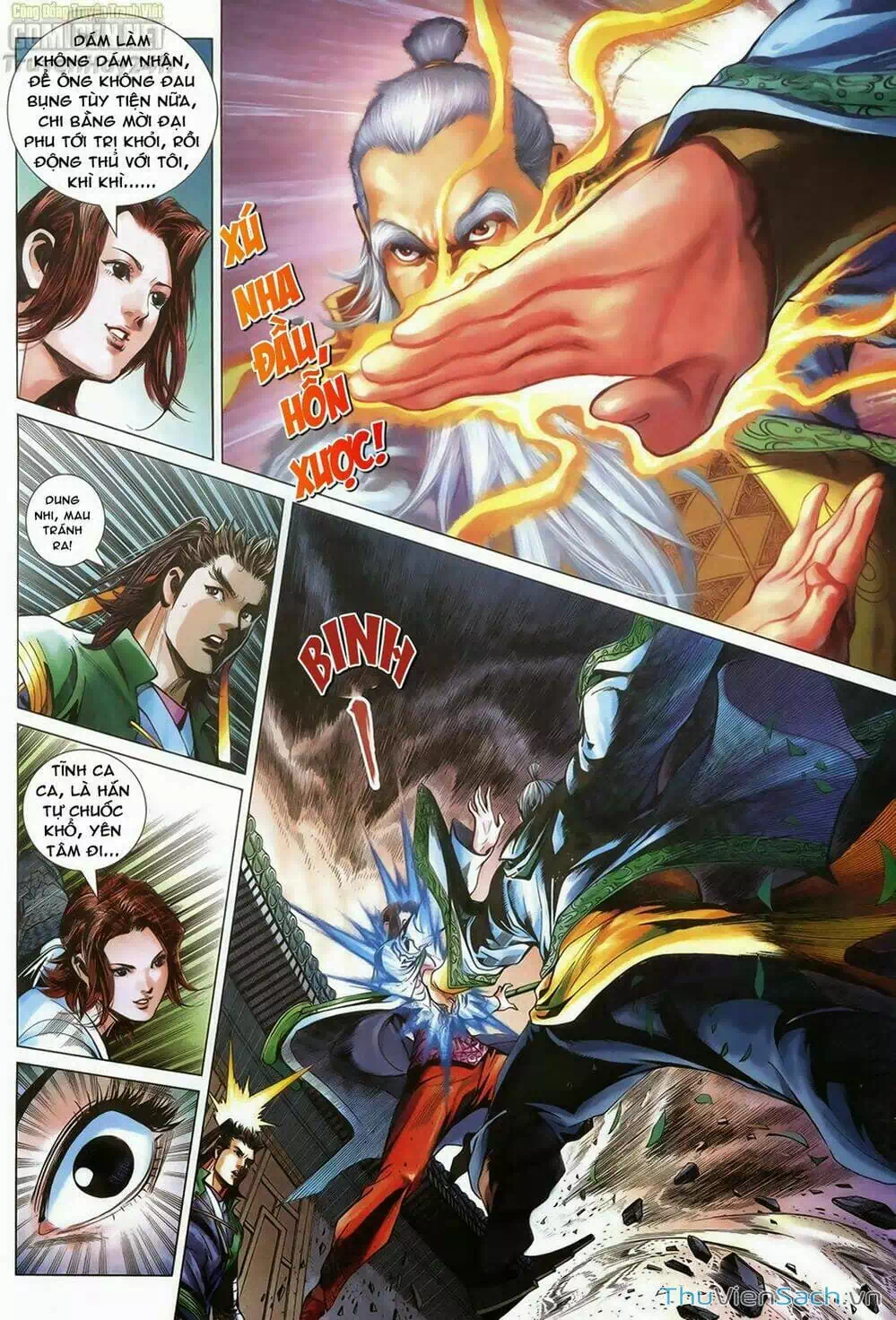 Truyện Tranh Anh Hùng Xạ Điêu - Manhua trang 4