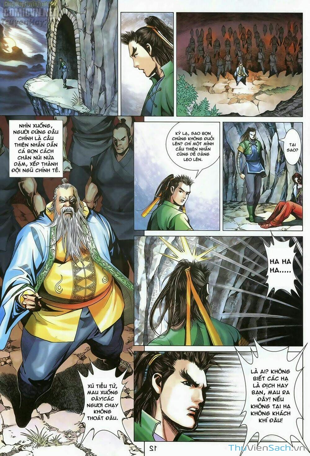 Truyện Tranh Anh Hùng Xạ Điêu - Manhua trang 4