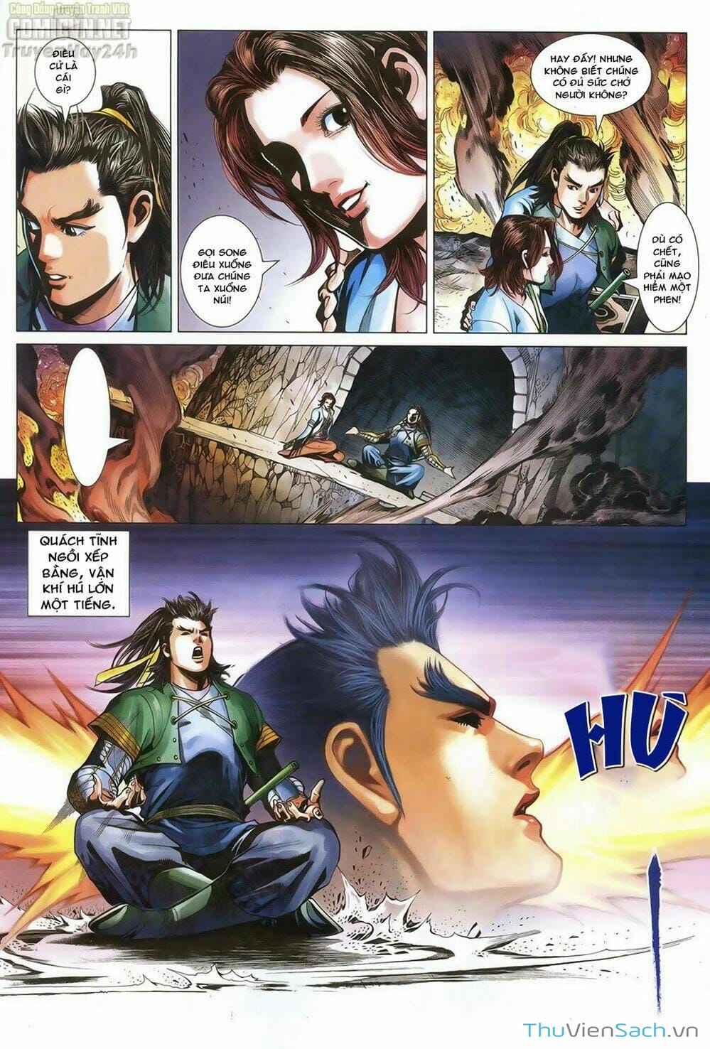 Truyện Tranh Anh Hùng Xạ Điêu - Manhua trang 4