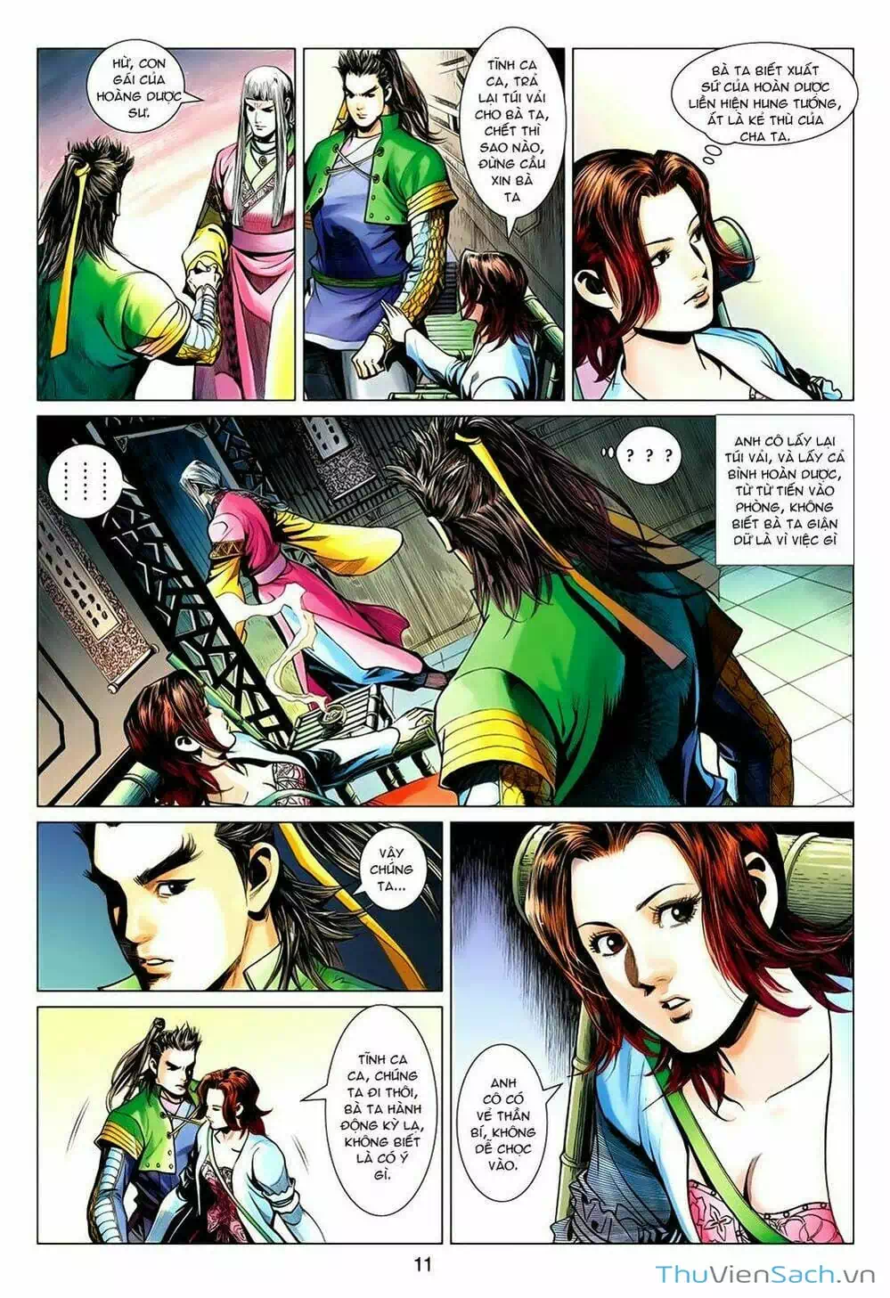 Truyện Tranh Anh Hùng Xạ Điêu - Manhua trang 4