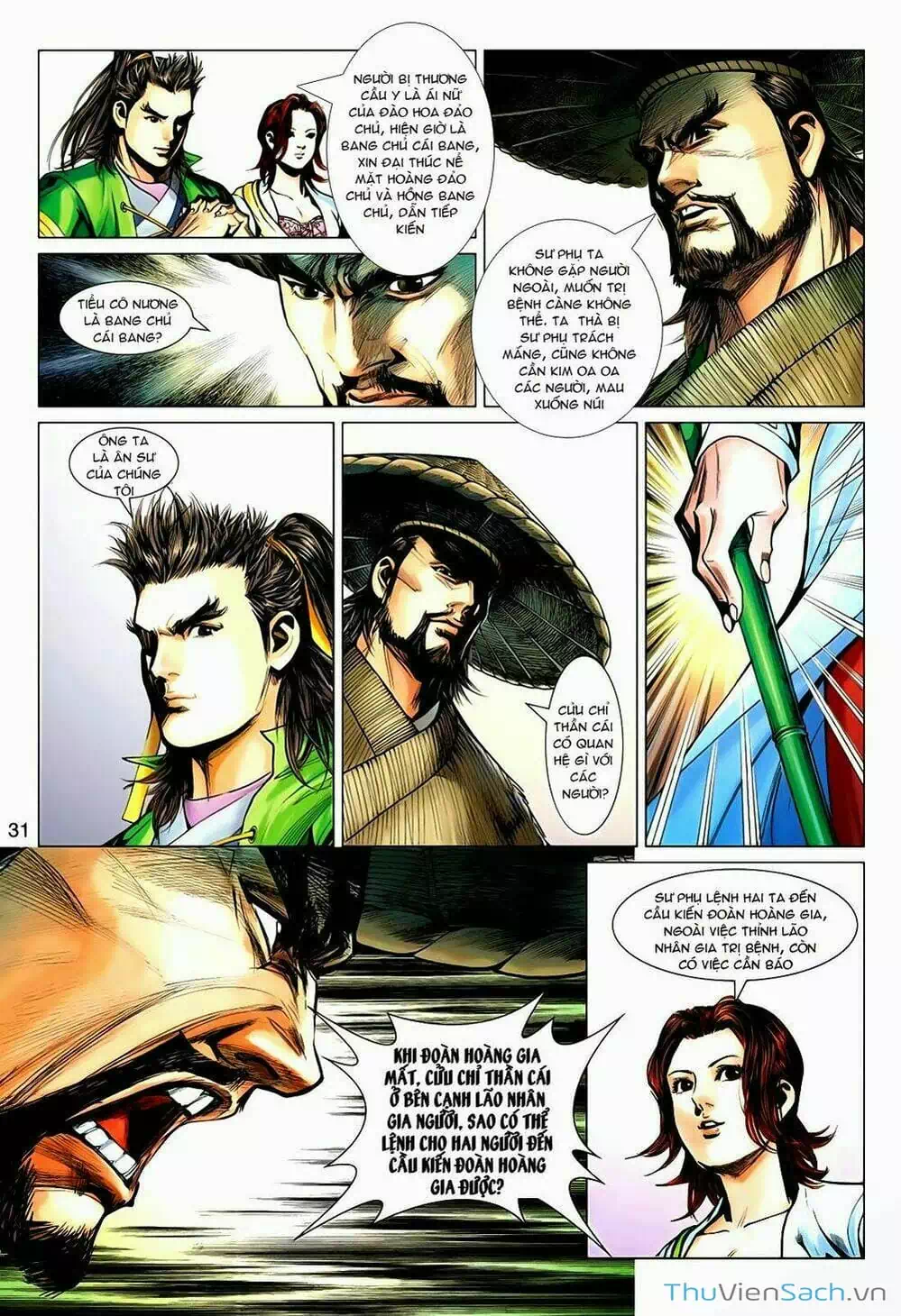Truyện Tranh Anh Hùng Xạ Điêu - Manhua trang 4