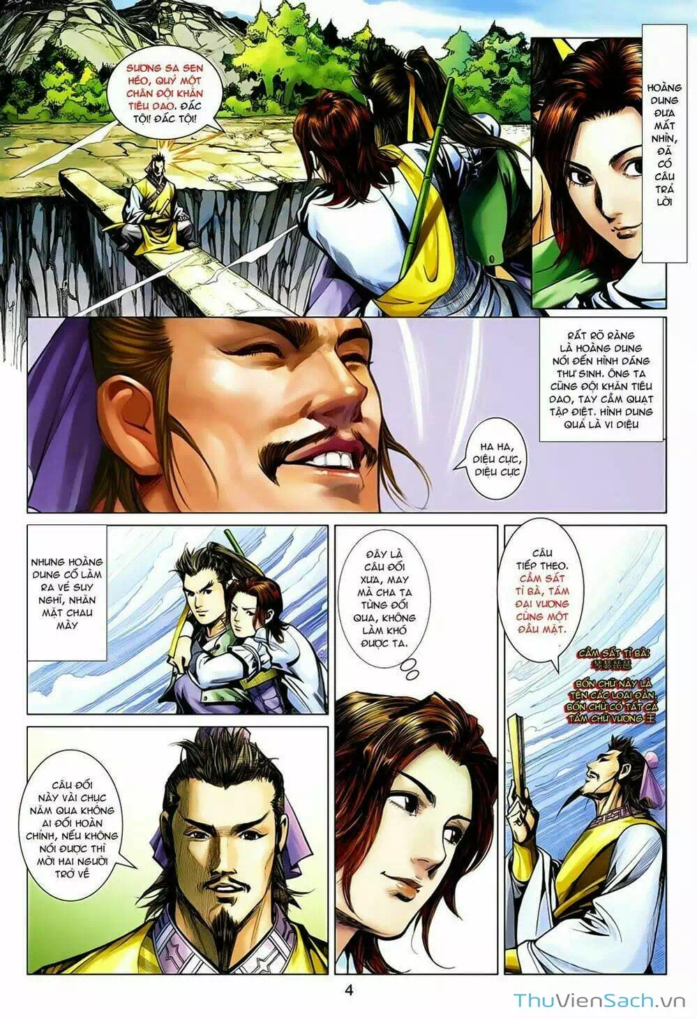 Truyện Tranh Anh Hùng Xạ Điêu - Manhua trang 4