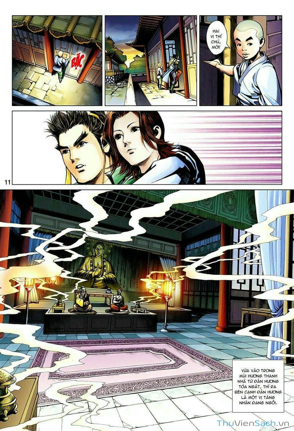 Truyện Tranh Anh Hùng Xạ Điêu - Manhua trang 4