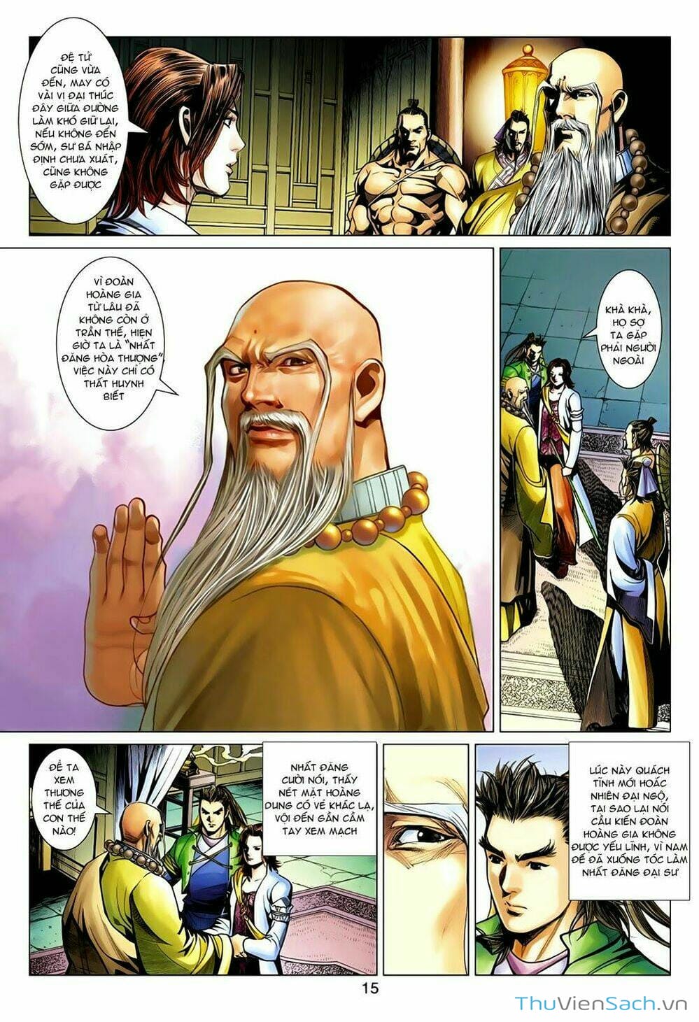 Truyện Tranh Anh Hùng Xạ Điêu - Manhua trang 4