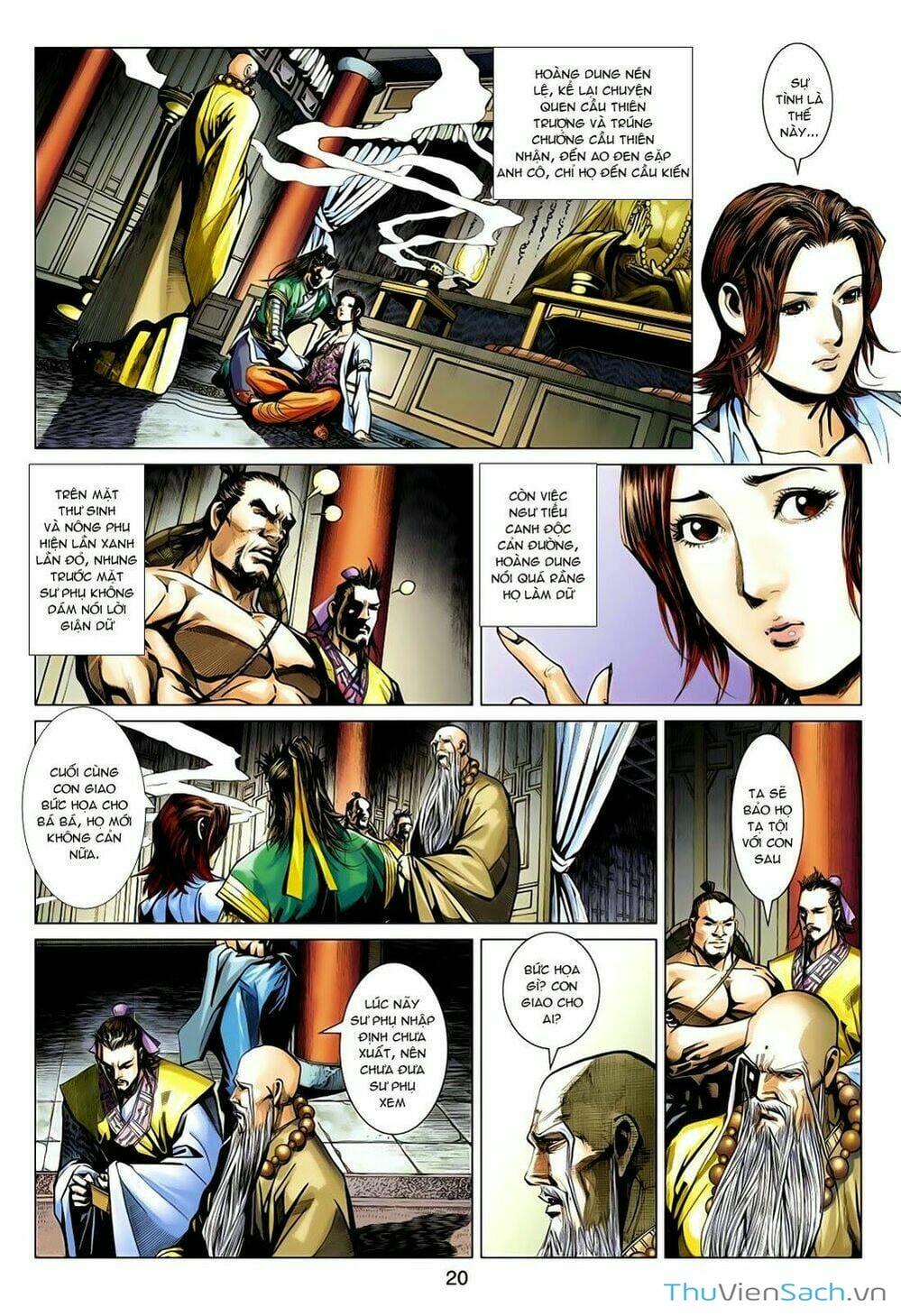 Truyện Tranh Anh Hùng Xạ Điêu - Manhua trang 4