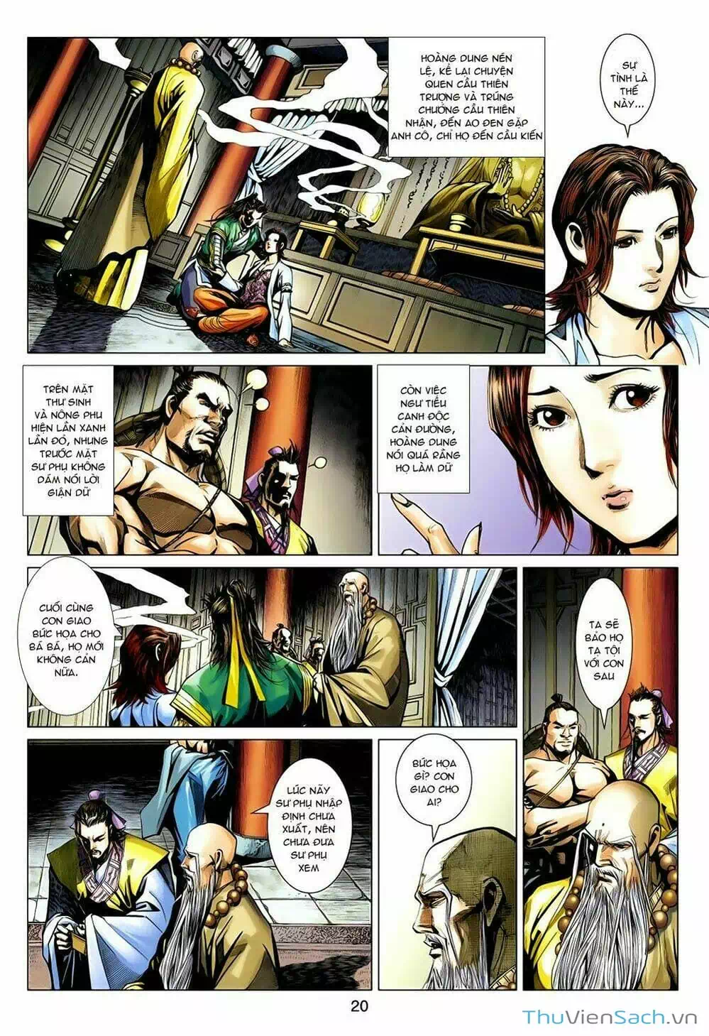Truyện Tranh Anh Hùng Xạ Điêu - Manhua trang 4