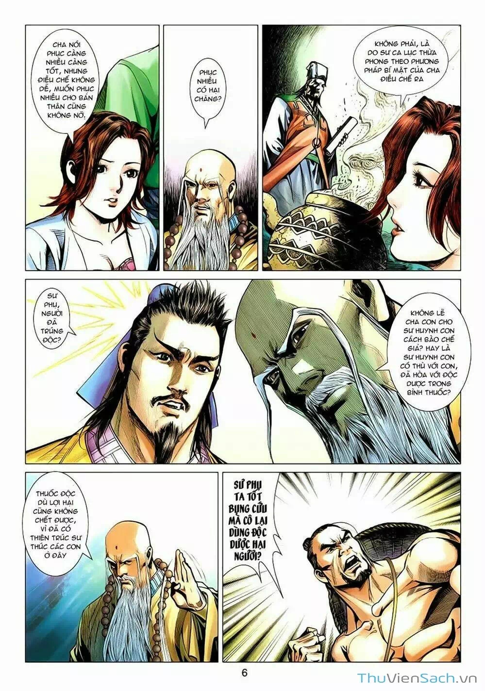 Truyện Tranh Anh Hùng Xạ Điêu - Manhua trang 4