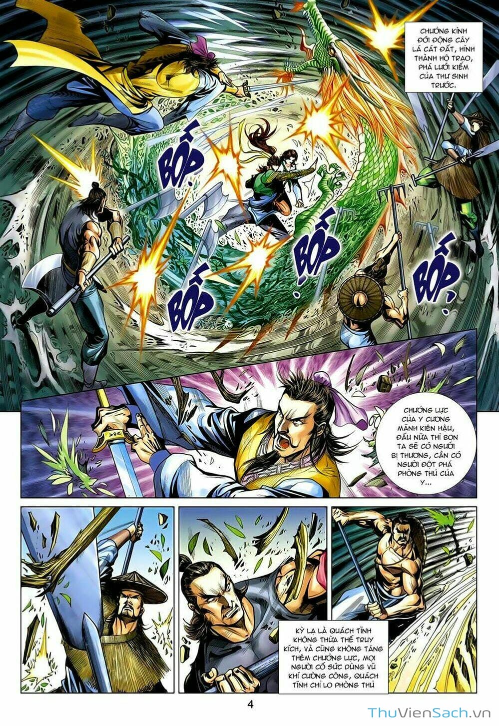 Truyện Tranh Anh Hùng Xạ Điêu - Manhua trang 4