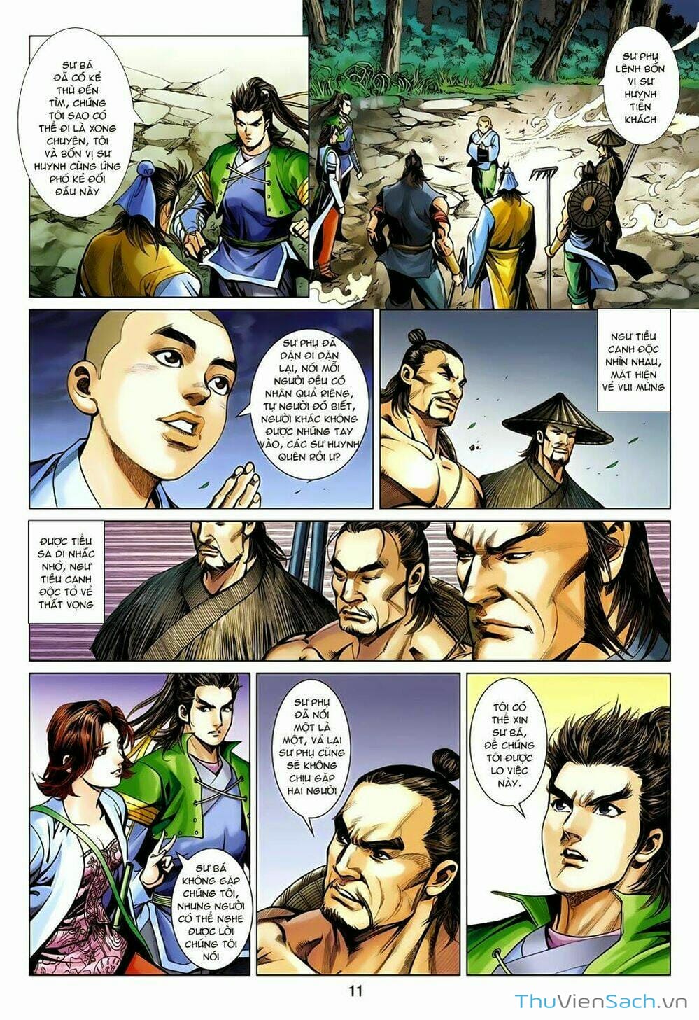 Truyện Tranh Anh Hùng Xạ Điêu - Manhua trang 4
