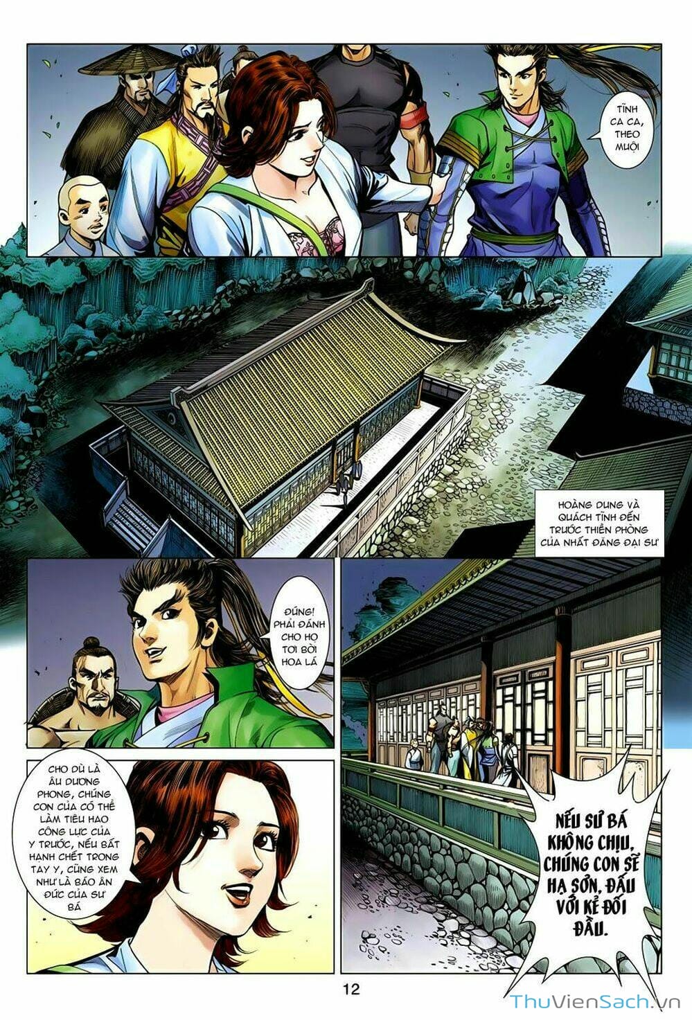 Truyện Tranh Anh Hùng Xạ Điêu - Manhua trang 4