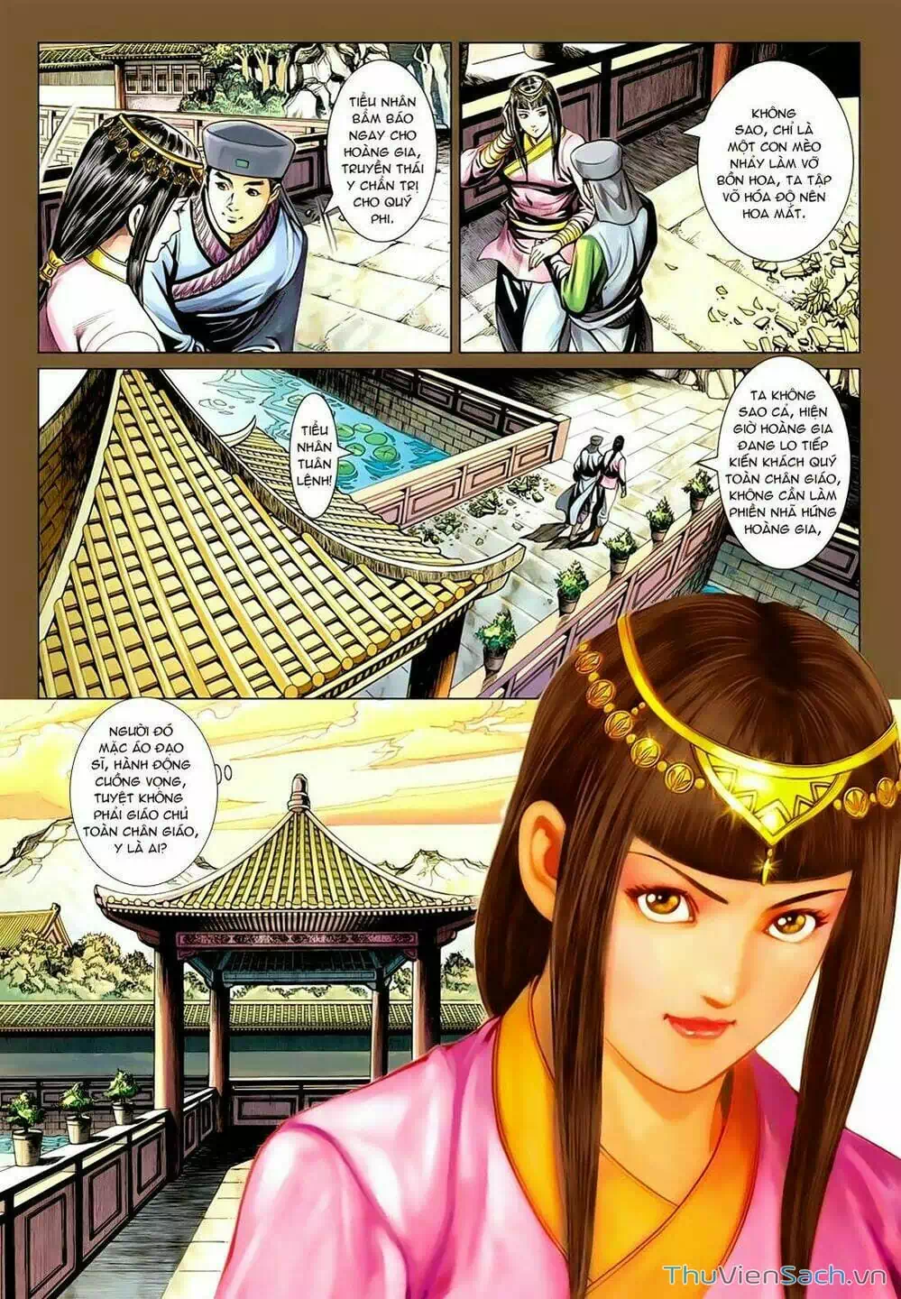 Truyện Tranh Anh Hùng Xạ Điêu - Manhua trang 4