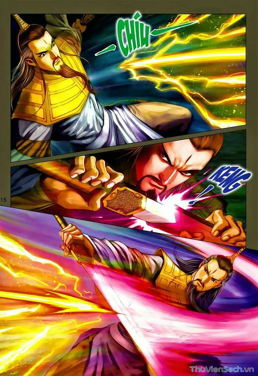 Truyện Tranh Anh Hùng Xạ Điêu - Manhua trang 4