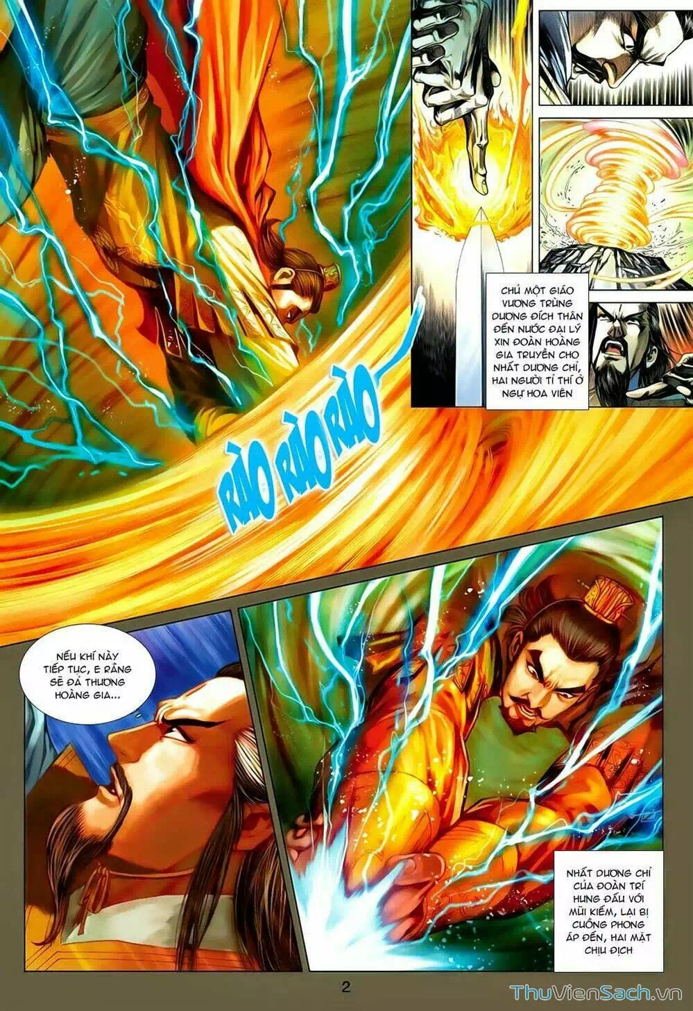 Truyện Tranh Anh Hùng Xạ Điêu - Manhua trang 4