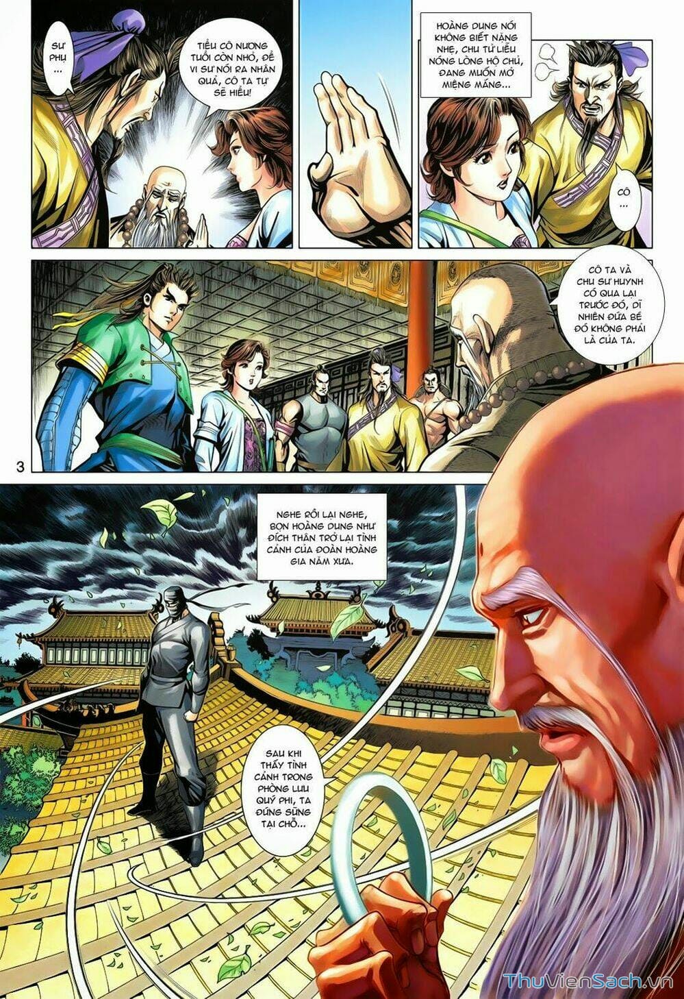 Truyện Tranh Anh Hùng Xạ Điêu - Manhua trang 4