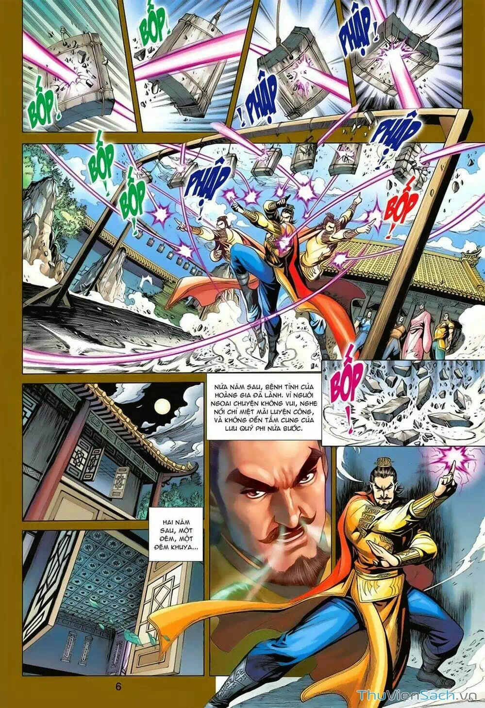 Truyện Tranh Anh Hùng Xạ Điêu - Manhua trang 4