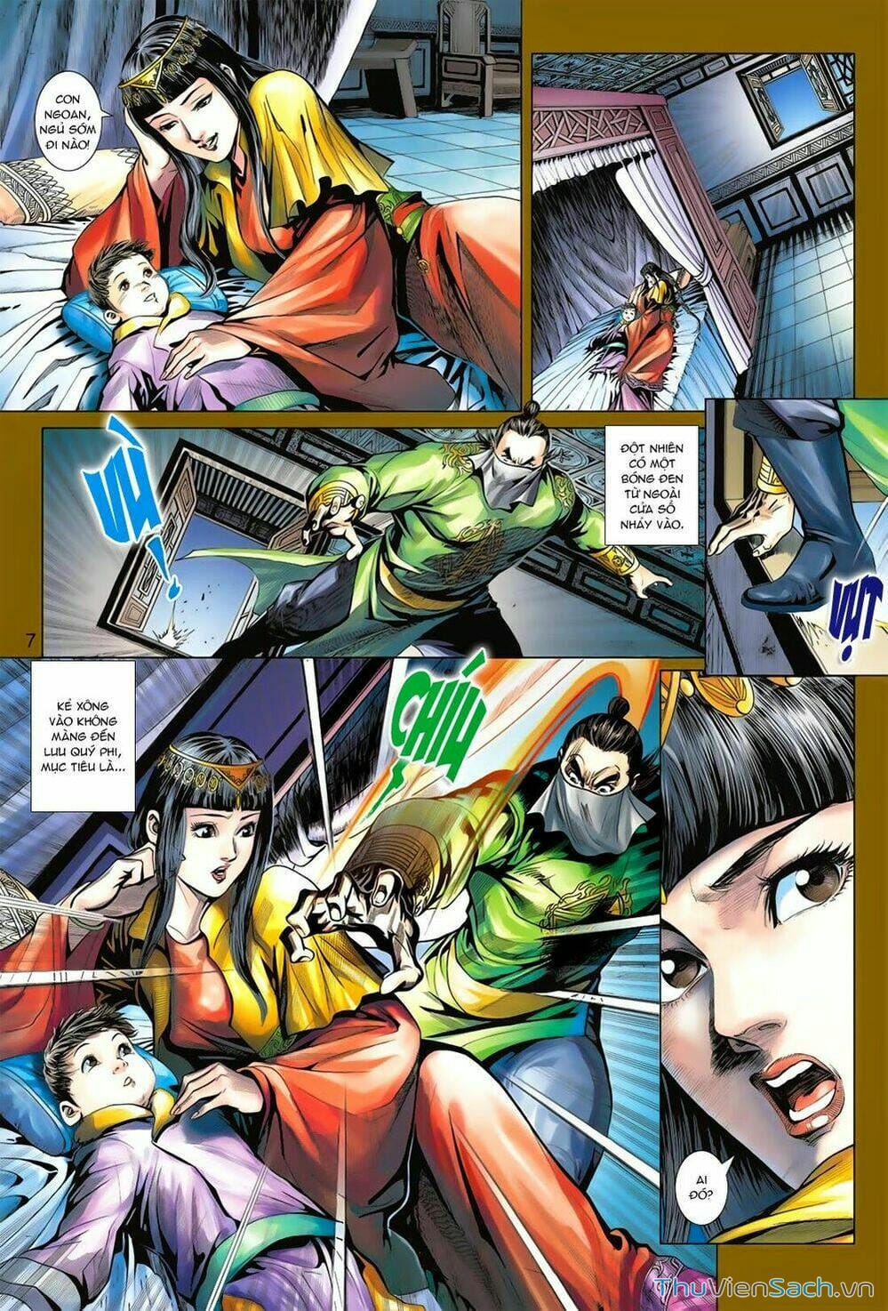 Truyện Tranh Anh Hùng Xạ Điêu - Manhua trang 4