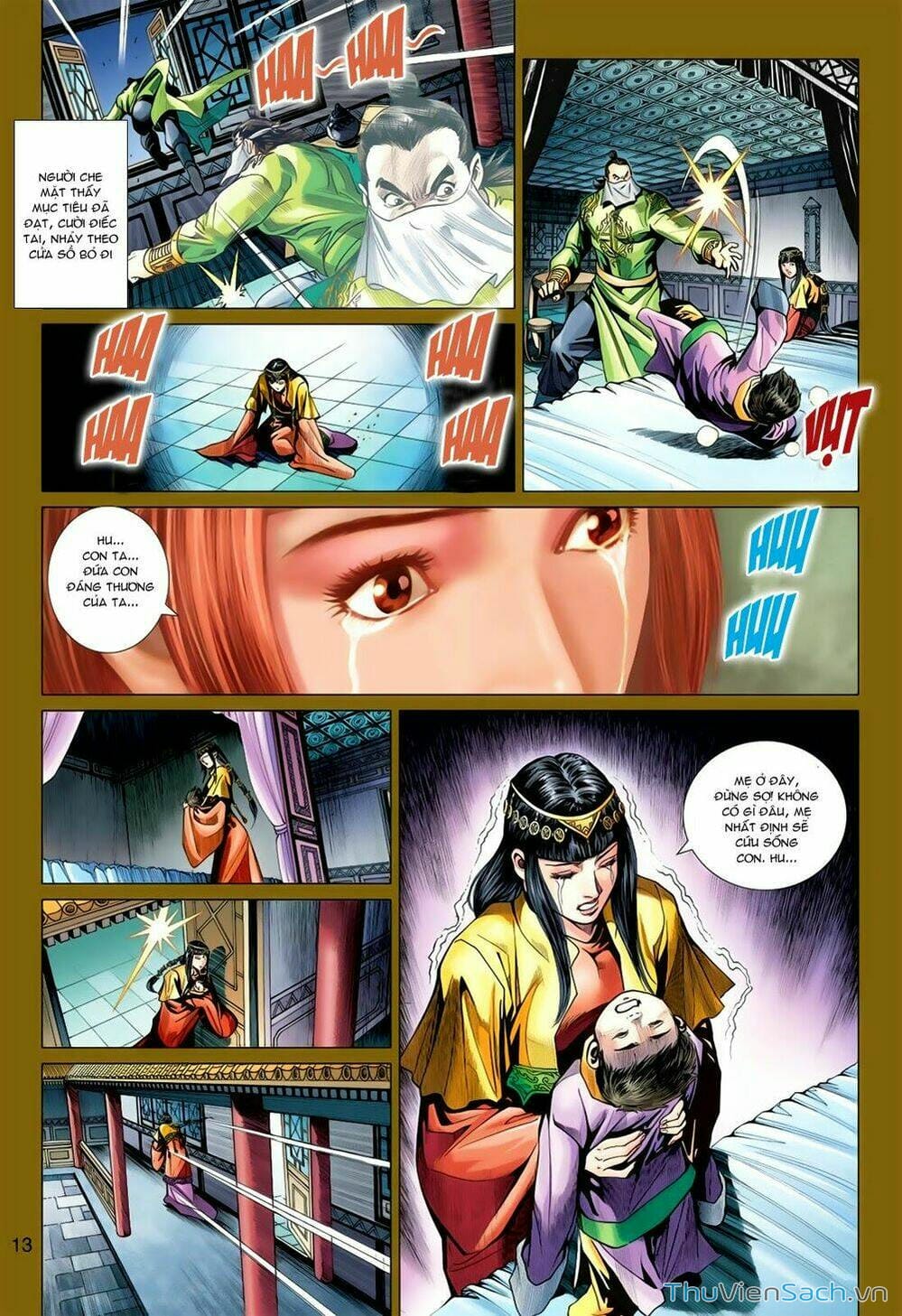 Truyện Tranh Anh Hùng Xạ Điêu - Manhua trang 4
